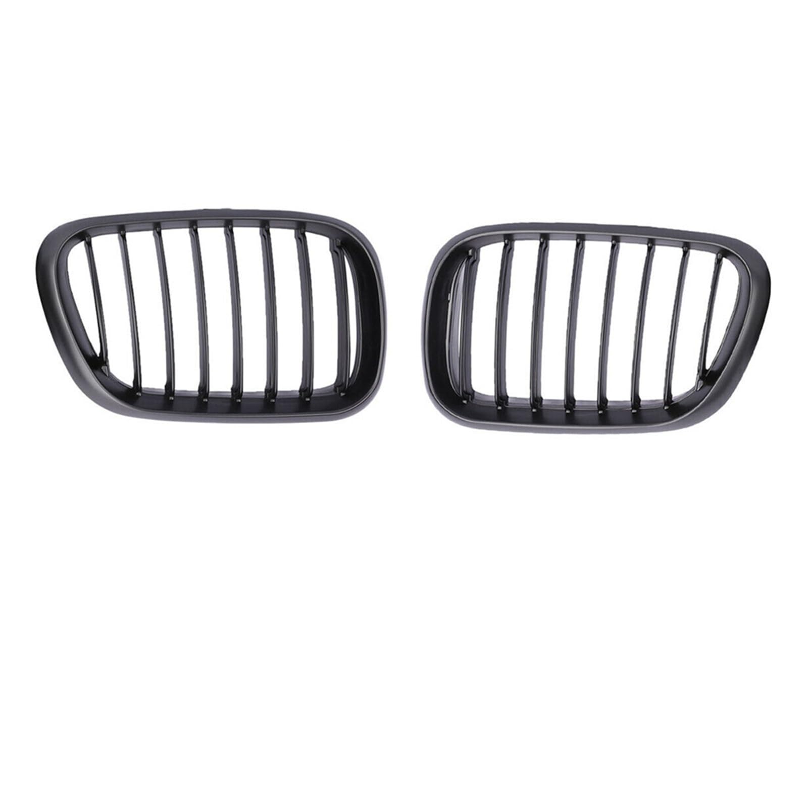 VNABIA Kompatibel Mit X5 E53 1999 2000 2001 2002 2003. Auto-Frontnierengitter, Ansaughaube, Kühlergrillschutz, OEM: 51138250052, 51138250051 Kühlergrill Doppelsteg(Single line) von VNABIA