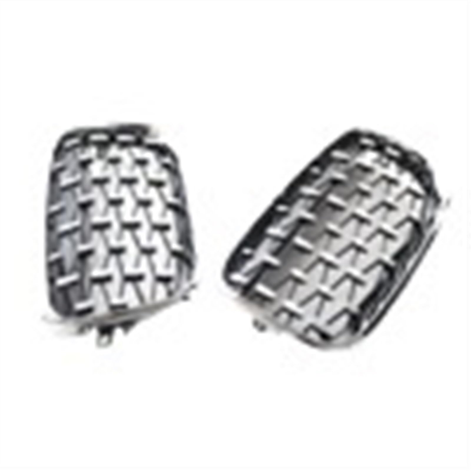 VNABIA Kompatibel Mit X5 E70 X6 E71 2007 2008 2009 2010 2011 2012 2013 Frontnierengrill OEM: 51137157687 51137157688 51137185223 51137185224 Kühlergrill Doppelsteg(Silver Frame) von VNABIA