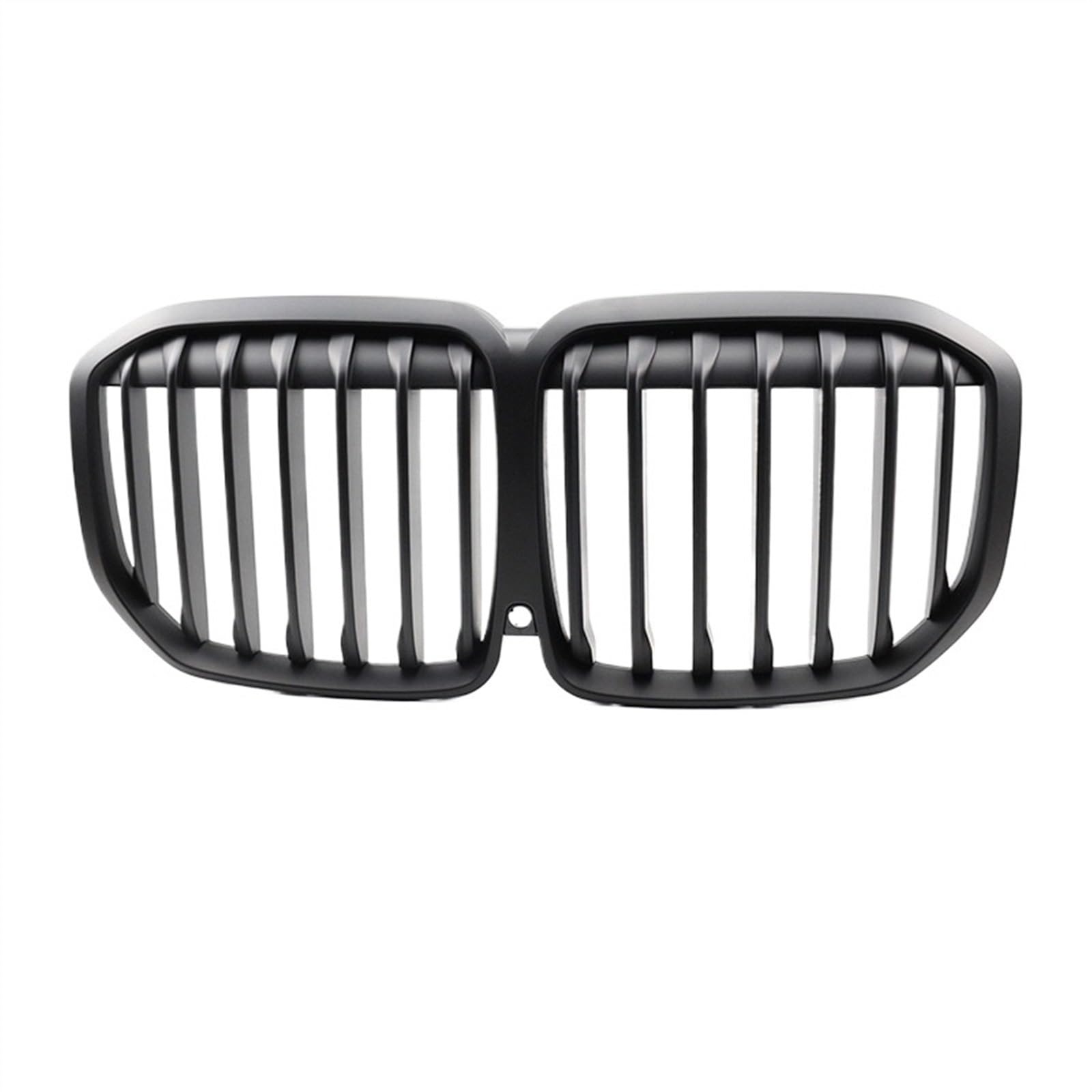 VNABIA Kompatibel Mit X7 G07 2019 2020 2021. Auto-Frontnierengrill, Einzel-Doppel-Lamellengrill, Glänzend Schwarz, Ersatz Für Fronthaubeneinsatz Kühlergrill Doppelsteg(Matte Black-l) von VNABIA
