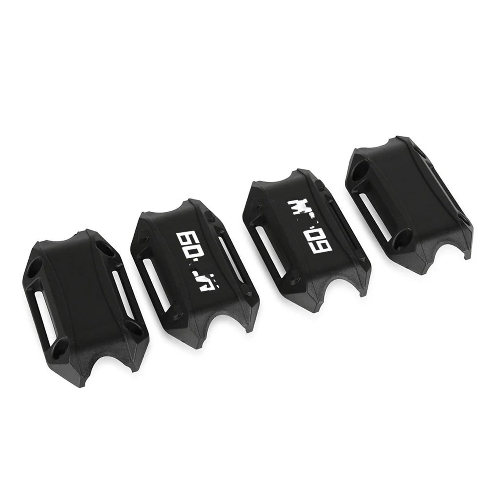 VNABIA Kompatibel Mit Yamaha Für Mt-09 Für Tracer 2014-2023 Motorrad-Motor-Crash-Bar-Schutz Stoßstange Dekorative Blöcke 25mm Motorrad Schutzblock(C) von VNABIA