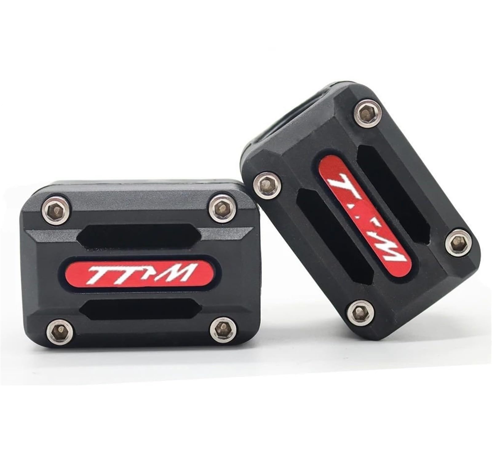 VNABIA Kompatibel Mit Yamaha Für TDM 850 1991-2000 Für TDM 900 2002-2011 Motorrad-Motor-Crash-Bar-Schutz Stoßstange Dekorativer Schutzblock 22/25/28 Mm Motorrad Schutzblock(Red) von VNABIA