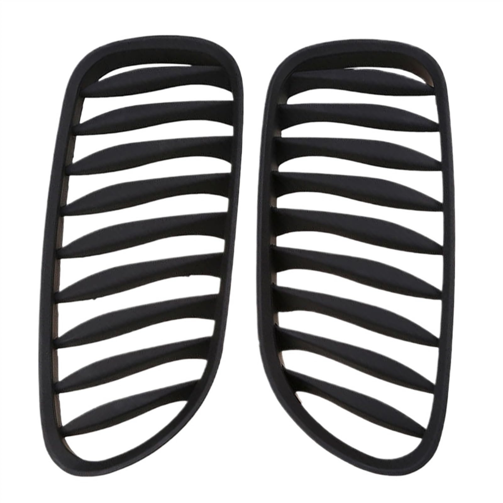 VNABIA Kompatibel Mit Z4 E85 2003 2004 2005 2006 2007 2008 2009 E86 2005 2006 2007 2008 Frontstoßstange Nierengrill Haube Racing Grills Kühlergrill Doppelsteg(Matte Black) von VNABIA