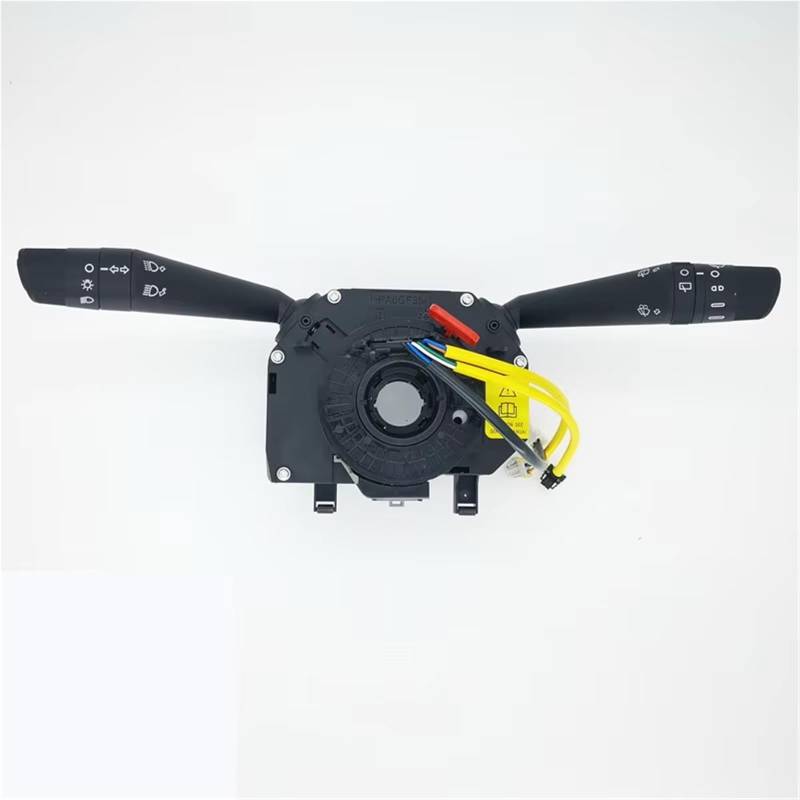 VNABIA Lenkanzeigerhebel Kompatibel Mit FIAT Für Punto 2009 2010 2011 2012 Kompletter Scheinwerfer-Blinkhebel Lenksäulen-Kombinationsschalter 735471934 735521313 von VNABIA