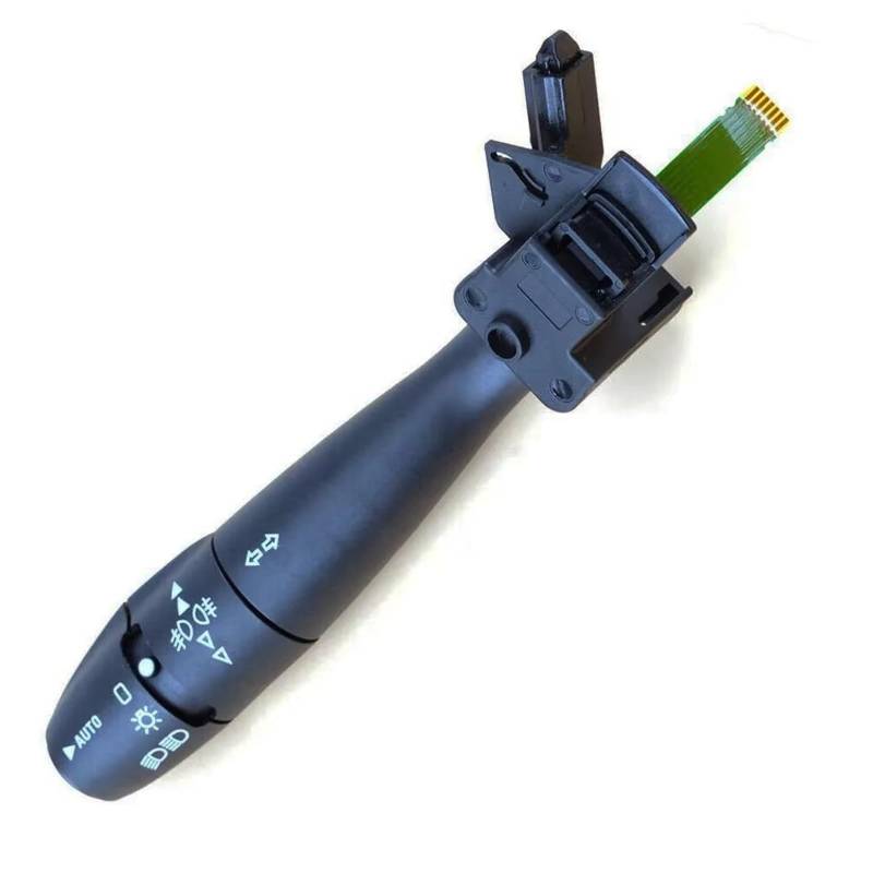 VNABIA Lenkanzeigerhebel Kompatibel Mit Peugeot Für 206 207 307 406 1998 1999 2000 2001 2002 2003 2004 2005 2006–2013 Multifunktions-Lenkschalterhebel 96477533XT von VNABIA