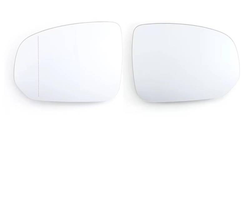 VNABIA Rückspiegel Kompatibel Mit Volvo Für V90 2017 2018 2019 2020 2021 2022 2023 Beheizte Spiegel Glas Anti Blind Spot Spiegel Weitwinkel(A Pair) von VNABIA