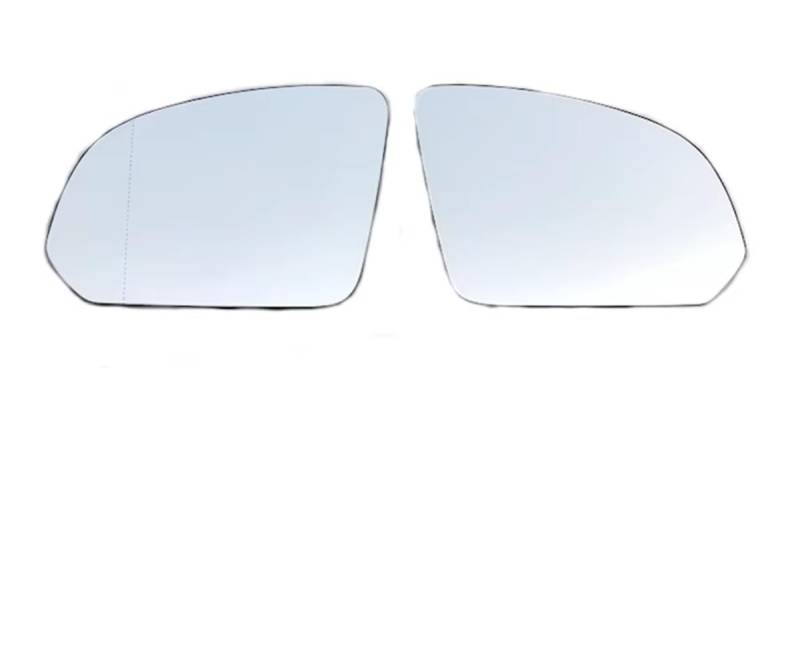 VNABIA Rückspiegel Kompatibel Mit Volvo Für XC40 2020 2021 2022 Außenspiegel Reflektierende Glaslinse Rückspiegellinsen Mit Heizung(A Pair) von VNABIA