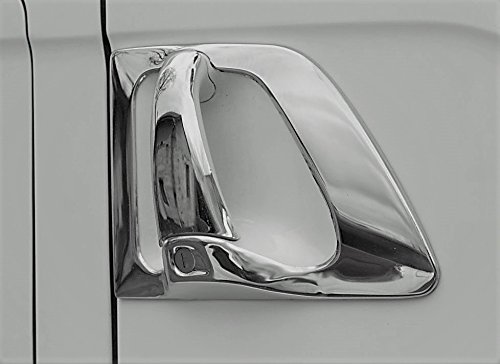 4-teiliges Edelstahl Set Spiegel Tür Griff Bezüge für Scania R Series von VNVIS