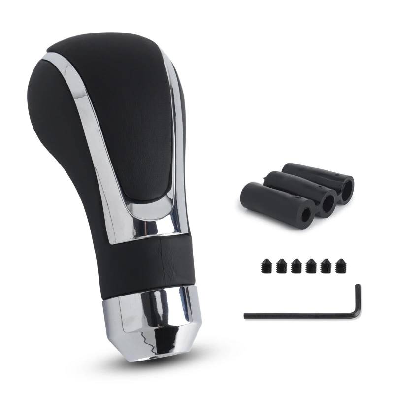 Schaltknauf Auto Leder Schaltknauf Universal M8 M10 M12 Automatische Getriebe Ebene Knopf Manuelle Übertragung Persönlichkeit Schalthebel von VNXWHKGN