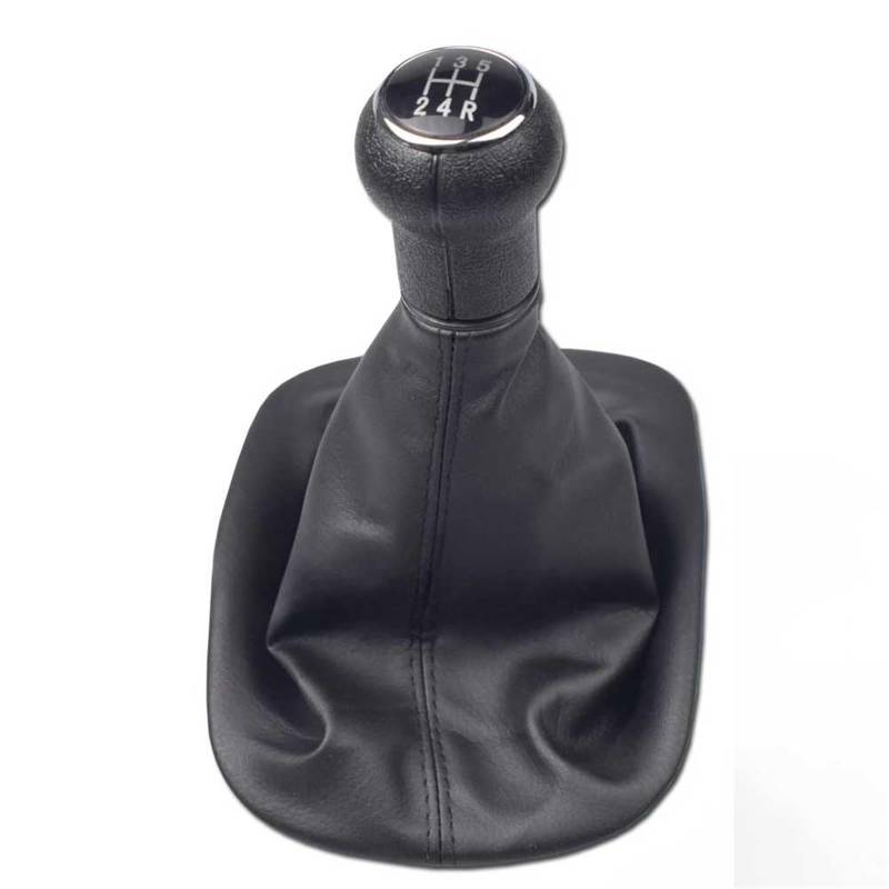 Schaltknauf Auto-Schaltknaufmanschette, Schalthebelmanschette, Für Passat B5 B5.5 1997 1998 1999 2000 2001 2002 2003 2004 2005, Manuell, 5/6 Gänge(Speed 5 Black) von VNXWHKGN