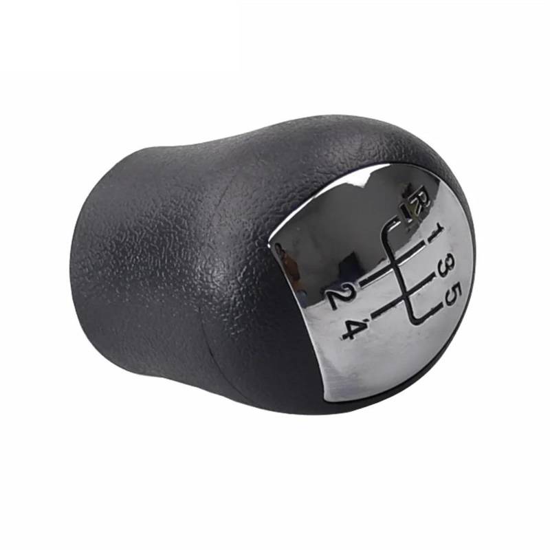 Schaltknauf Manueller 5-Gang-Schaltknauf Handschalthebel Kugelgelenk Stiftgriff Kopf Für Renault Für Twingo Für Scenic Für Clio II 2 Für MK2 Für Megane Für Laguna Für Kangoo(Chrome) von VNXWHKGN