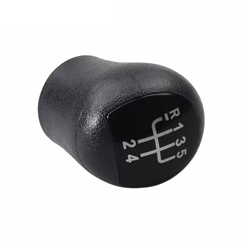 Schaltknauf Manueller 5-Gang-Schaltknauf Handschalthebel Kugelgelenk Stiftgriff Kopf Für Renault Für Twingo Für Scenic Für Clio II 2 Für MK2 Für Megane Für Laguna Für Kangoo(Glossy Black) von VNXWHKGN