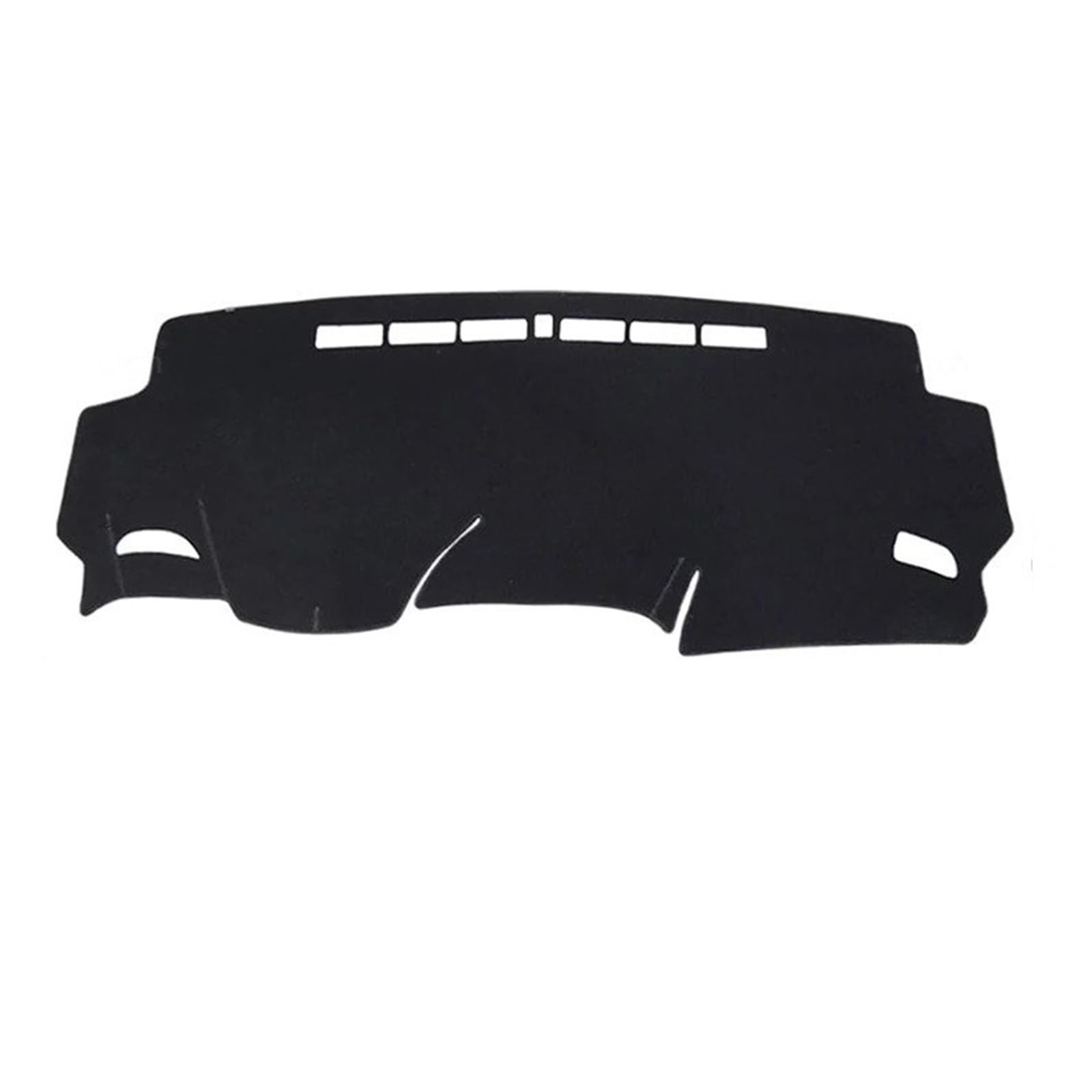 Car Dashboard Cover Für Fit Für Shuttle 2015-2022 Dashboard Abdeckung Dash Matte Sonnenschutz Anti-UV Teppiche Sonnenschutz Dashboard Mats(Left Hand Black) von VOALVT