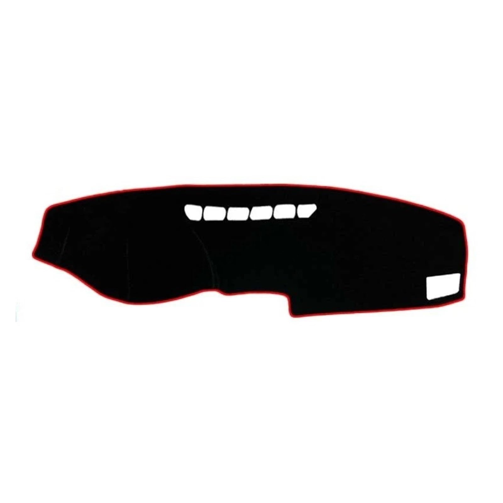 Car Dashboard Cover Für Great Für Wall Für Safe 2002-2009 Armaturenbrett-Abdeckung Armaturenbrett-Matte Teppich-Pad Sonnenschutz-Kissen Auto-Visier Sonnenschutz Dashboard Mats(Red Edge) von VOALVT