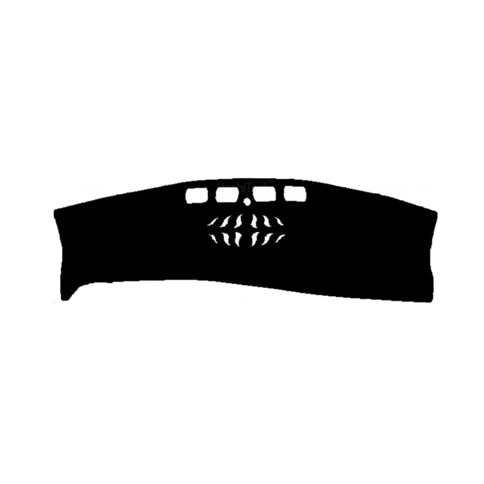 Car Dashboard Cover Für Hyundai Für Tucson NX4 Für Facelift 2025-2026 Pad Autozubehör Armaturenbrett Sonnenschirm Anti-UV-Teppich Sonnenschutz Dashboard Mats(Left Hand Black) von VOALVT
