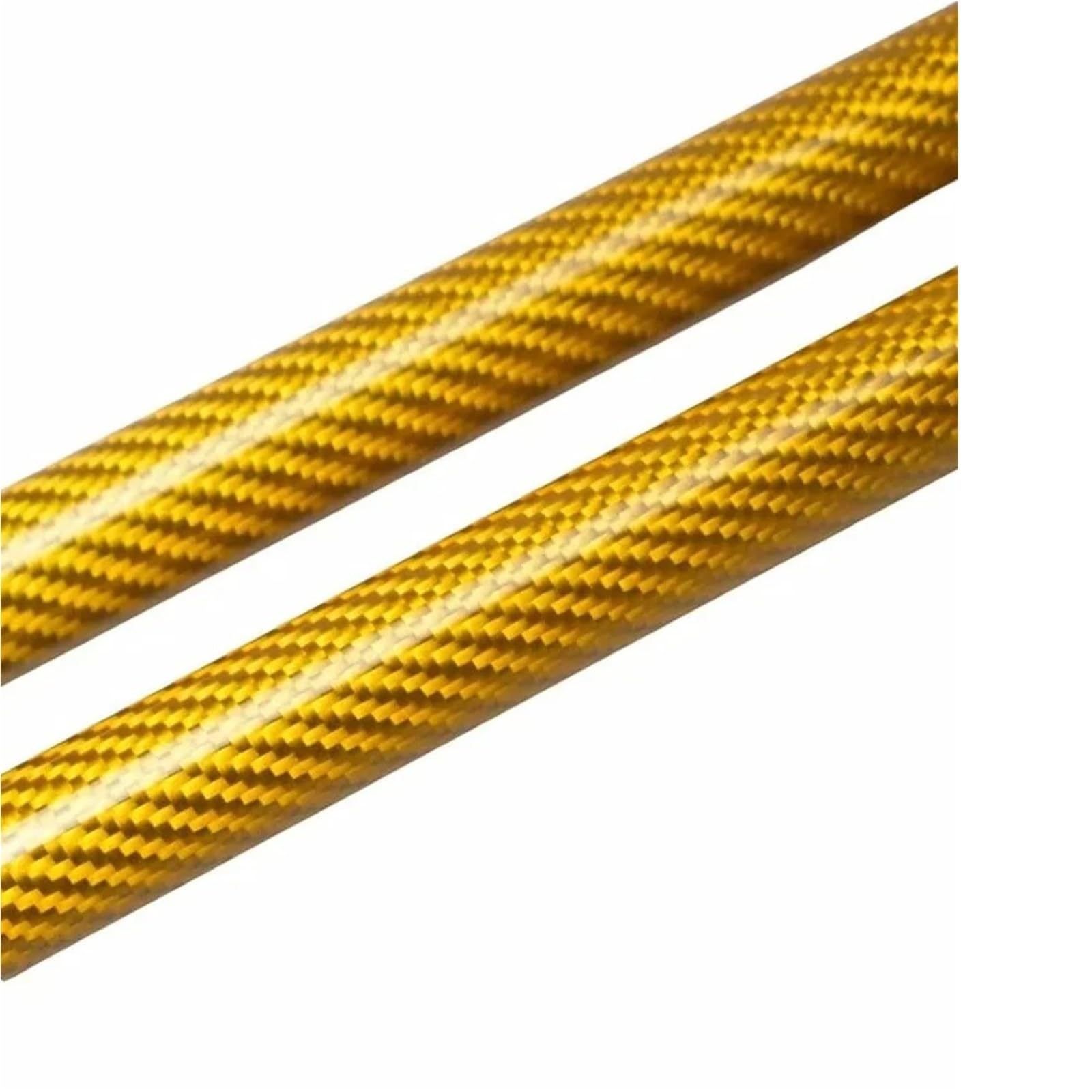 Für Hyundai Für Terracan Für HP 2001-2006 Motorhaube Streben Front Hood Dämpfer Lift Unterstützt Schock Gas Quellen Stück Vordere Haube Lift Stoßdämpfer(Yellow Carbon Fiber) von VOALVT