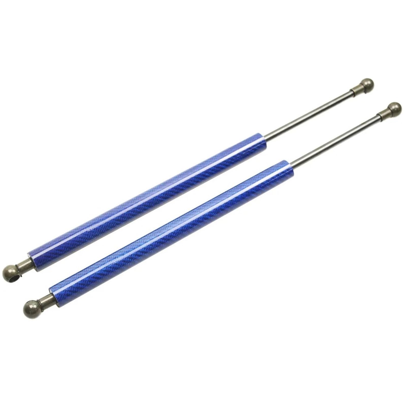 Für Mitsubishi Für Lancer Für Evolution Für VII Für CT9A 2001-2003 Haubenstreben Vordere Motorhauben-Hubstützzylinder Stoßdämpfer Stück Vordere Haube Lift Stoßdämpfer(Carbon Fiber Blue) von VOALVT