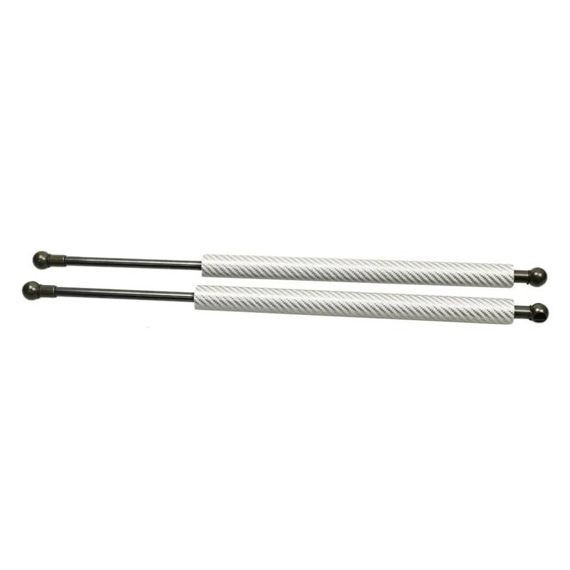 Für VW Für Up 2011-2021 Front Hood Bonnet Ändern Gas Streben Lift Unterstützung Stoßdämpfer Absorber Stück Vordere Haube Lift Stoßdämpfer(Silver Carbon Fiber) von VOALVT