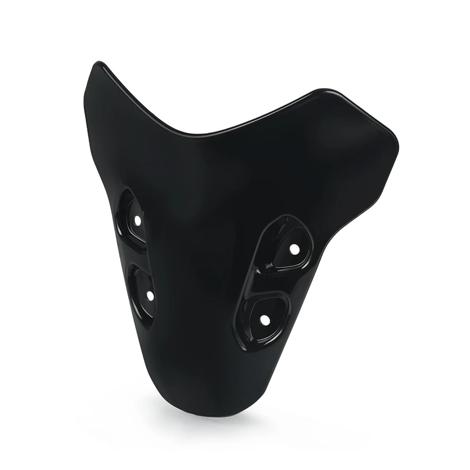 Motorrad Windschild Für MT-07 Für MT07 2021-2023 Motorrad Zubehör Windschutz Verlängerung Windschutzscheibe Spoiler Windabweiser Motorrad Wind Luftabweiser(Black) von VOALVT