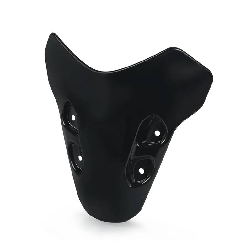 Motorrad Windschild Für MT-07 Für MT07 2021-2023 Motorrad Zubehör Windschutz Verlängerung Windschutzscheibe Spoiler Windabweiser Motorrad Wind Luftabweiser(Black) von VOALVT