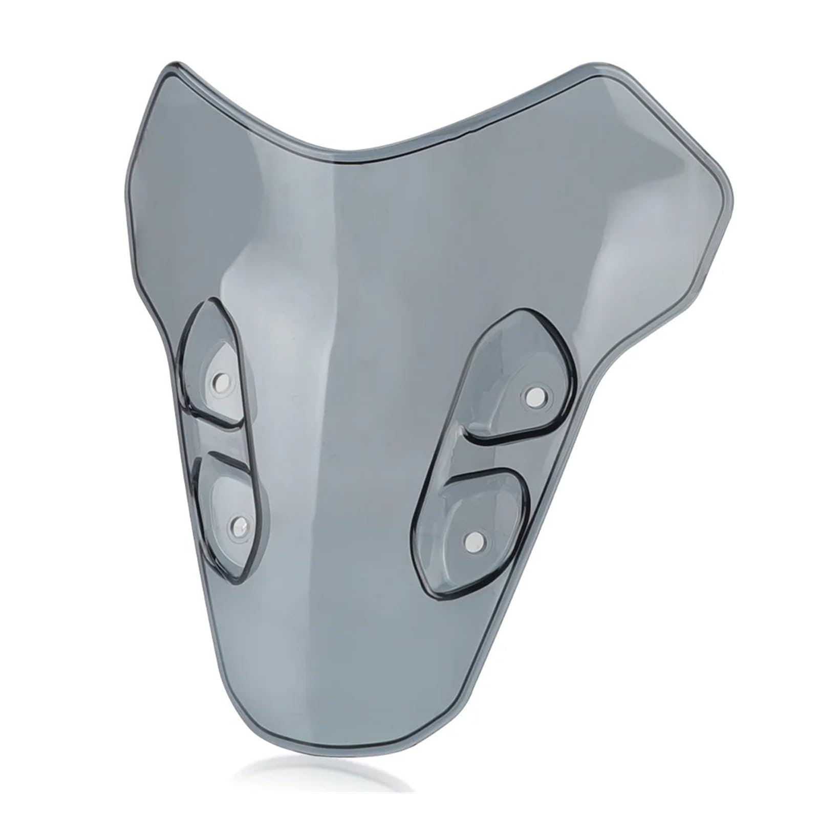 Motorrad Windschild Für MT-07 Für MT07 2021-2023 Motorrad Zubehör Windschutz Verlängerung Windschutzscheibe Spoiler Windabweiser Motorrad Wind Luftabweiser(Gray) von VOALVT