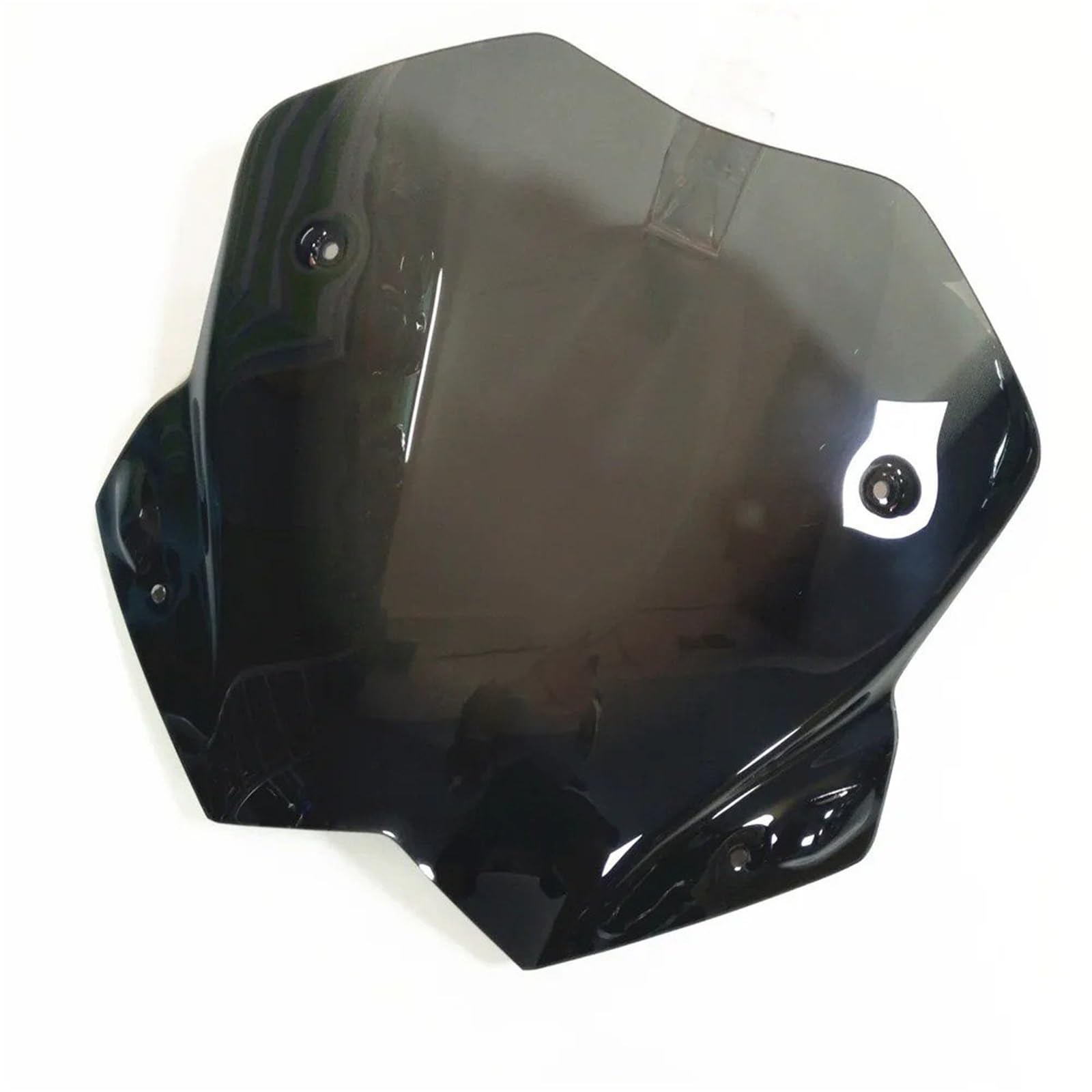 Motorrad Windschild Für TMAX 530 Für Tmax530 2012-2016 Motorrad Windschutzscheibe Spoiler Blase Windschutzscheibe Motorrad Wind Luftabweiser(Smoke Black) von VOALVT
