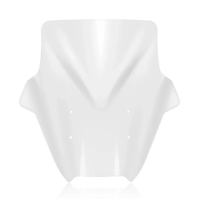 Motorrad Windschild Für V-Strom Für 800DE 2023 Windschutzscheibe Motorrad Windschutzscheibe Windschutz Bildschirm Deflektor Spoiler Schutz Motorrad Wind Luftabweiser(White) von VOALVT