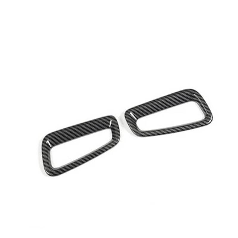 Rahmen Abdeckung Trim Für 11th Für Civic 2022 Hardshell Overlay ABS Carbon Fiber Grain Innenausstattung Dashborad Lenkrad Türen Armlehne Schalthebel Bedienfeld Abdeckung Trim(Dash AC Outlet) von VOALVT