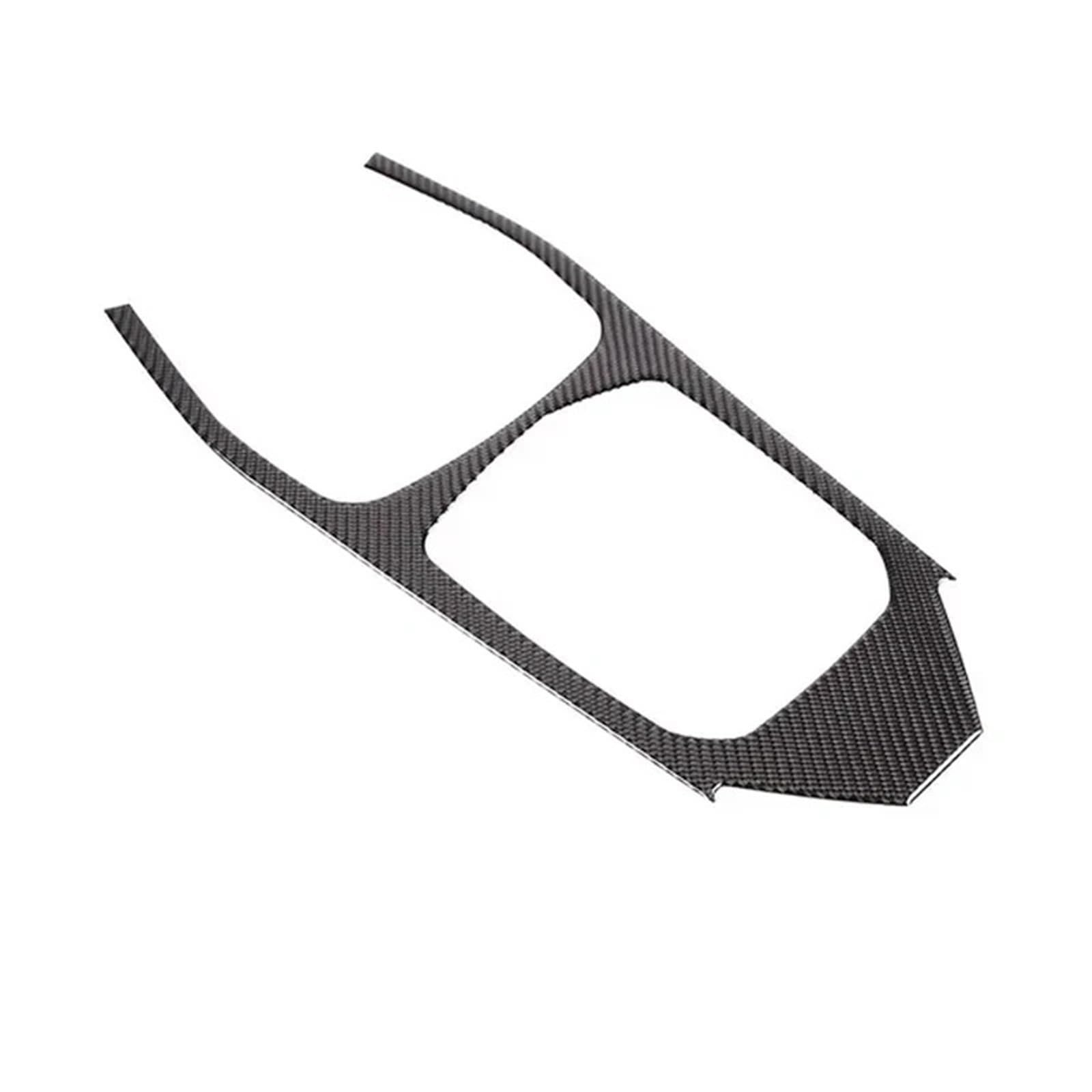 Rahmen Abdeckung Trim Für 1er 2er F40 F44 2020-2023 Car Center Control Panel Rahmen Dekoration Aufkleber Weiche Kohlefaser Autozubehör Bedienfeld Abdeckung Trim(Black Carbon frbei) von VOALVT