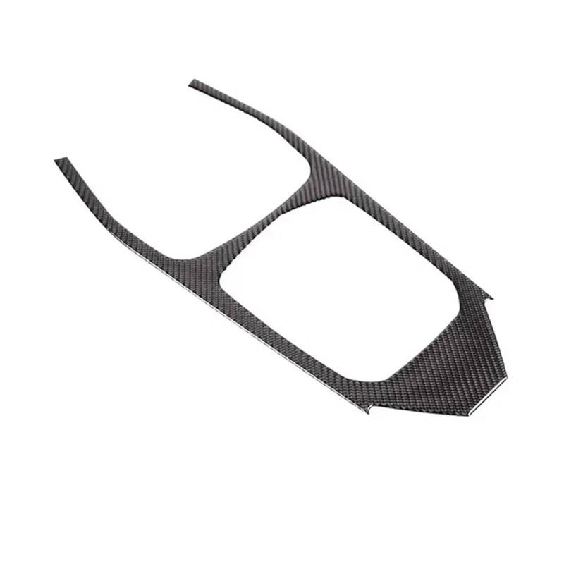 Rahmen Abdeckung Trim Für 1er 2er F40 F44 2020-2023 Car Center Control Panel Rahmen Dekoration Aufkleber Weiche Kohlefaser Autozubehör Bedienfeld Abdeckung Trim(Black Carbon frbei) von VOALVT