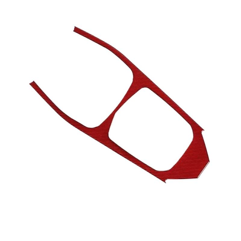 Rahmen Abdeckung Trim Für 1er 2er F40 F44 2020-2023 Car Center Control Panel Rahmen Dekoration Aufkleber Weiche Kohlefaser Autozubehör Bedienfeld Abdeckung Trim(Red Carbon frbei) von VOALVT