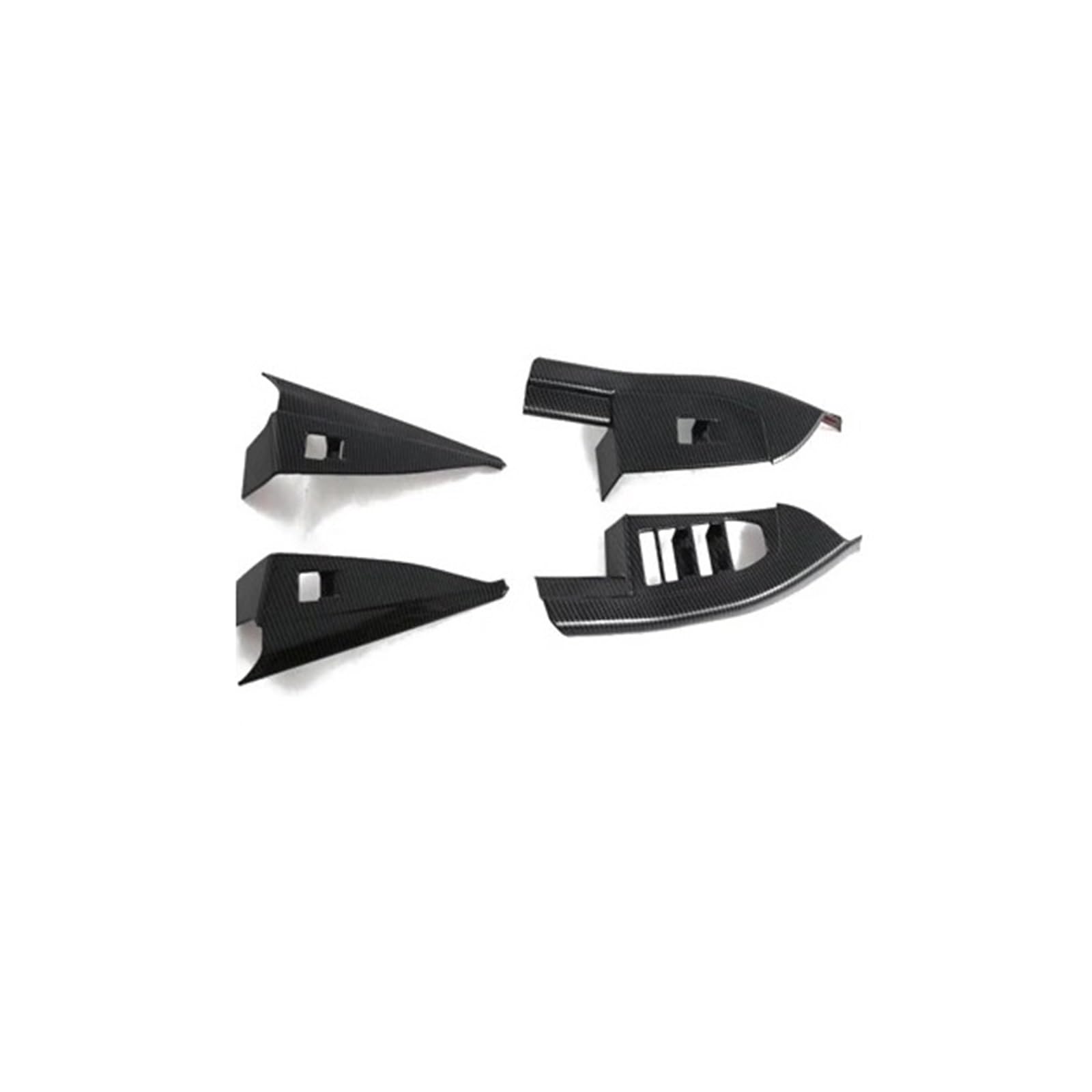 Rahmen Abdeckung Trim Für 5 Series G60 2024 2025 Innenausstattung Auto Center Control Getriebe Shift Box Panel Rahmen Lenkrad Panel Abdeckung Bedienfeld Abdeckung Trim(Window Switch) von VOALVT
