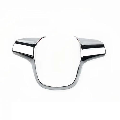 Rahmen Abdeckung Trim Für Ford Für Focus 3 Mk3 2012-2014 Autozubehör 1 Stück ABS Chromverkleidung Lenkrad Paillettenabdeckung Aufkleber Fall Bedienfeld Abdeckung Trim(A Type Chrome 1pc) von VOALVT