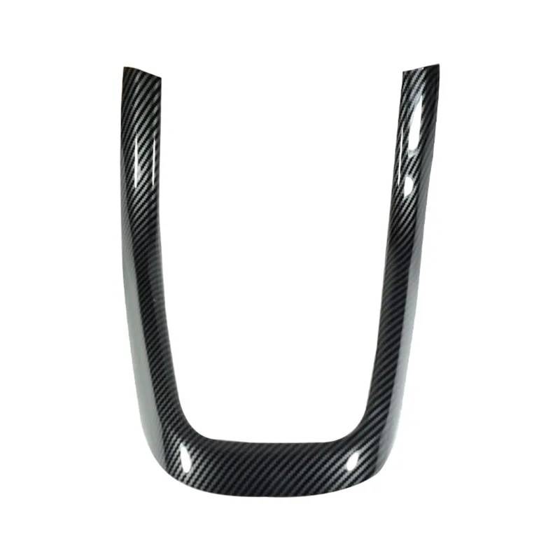 Rahmen Abdeckung Trim Für VW Für Golf 6 MK6 2008-2013 ABS Carbon Fiber Texture Auto Styling Center Control Gangschaltung Panel U Form Rahmen Abdeckung Trim Bedienfeld Abdeckung Trim von VOALVT