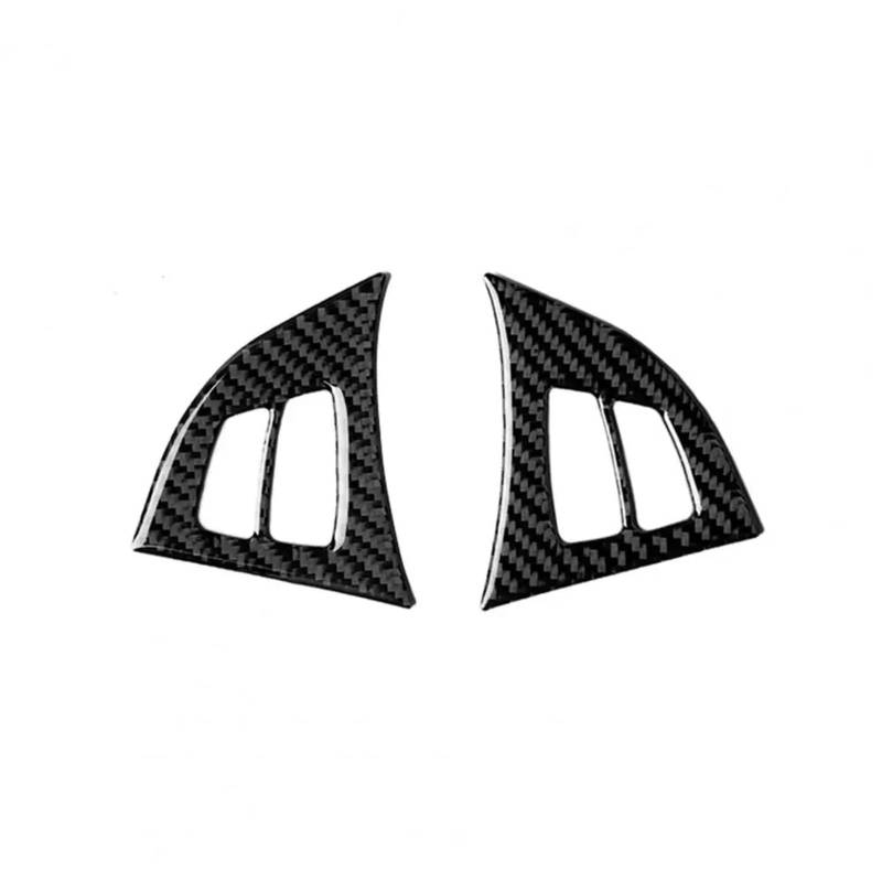Rahmen Abdeckung Trim Für X5 E70 2008-2013 Autoaufkleber Selbstklebende Innenverkleidung Kohlefaser Lenkradknopf Aufkleberabdeckung Bedienfeld Abdeckung Trim von VOALVT