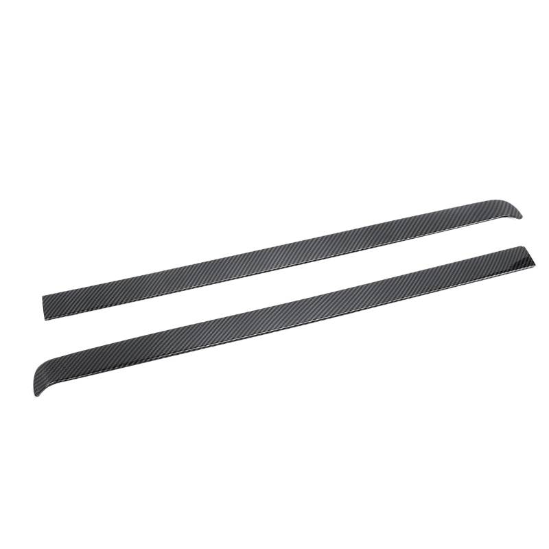VOBOR 2PCS Dashboard Cover Protective Dash Panel Wrap Protector Innerndekorationen Zum Auffrischen 2024 Hochland (Glänzendes Kohlefasermuster) von VOBOR
