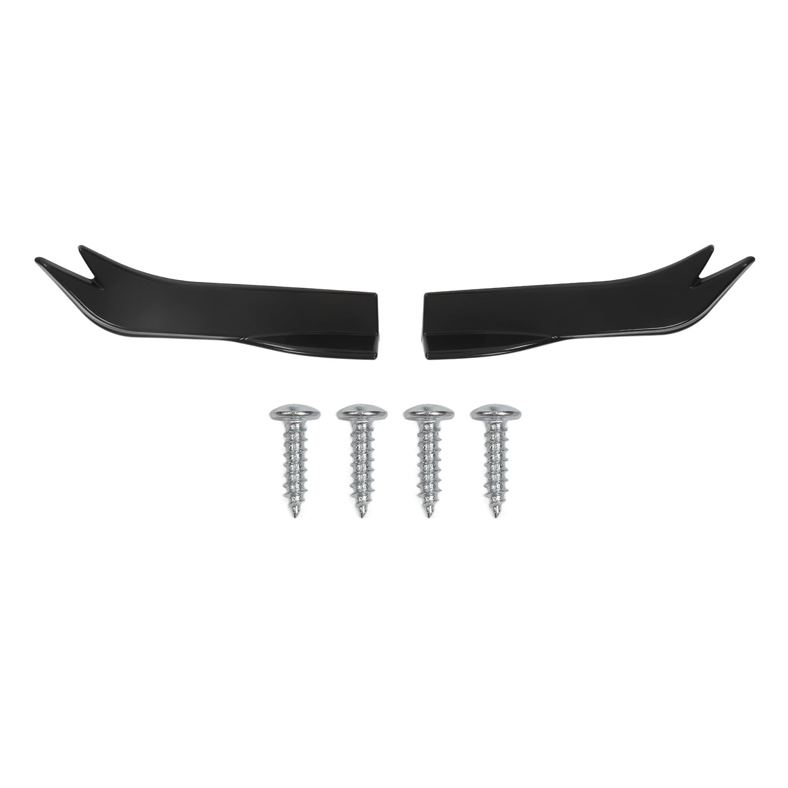 VOBOR 2PCS HINTER BUMPERCER Ecke Lip 45 cm Hochglänzender Schwarzer Auto -Splitter Diffusor Lippe für 1 Serie E90 E91 VOBOR 2PCS HINTER BUMPERCER Ecke Lip 45 cm Hochglänzender Schwarzer Auto -Splitter Diffusor Lippe für 1 Serie E90 E91 von VOBOR
