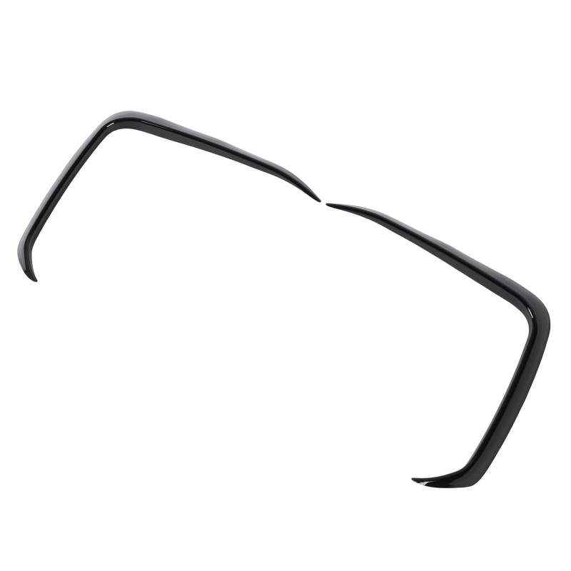 VOBOR 2PCS Vordere Stoßfänger Spoiler Aerodynamisch Links Rechts Cooler Stoßfänger -Splitter -Trimm für X6 G06 Sport 2019 Bis 2023 (Black) von VOBOR