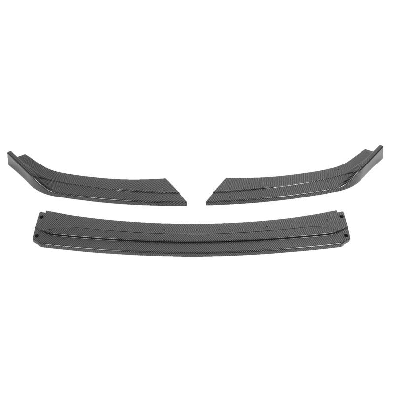 VOBOR 3 Teile Vordere Stoßfänger Lippenspoiler Impact Resistant Sporty Look Stoßfänger Lippendiffusor Ersatz für 2021 Bis 2023 (Grey) von VOBOR