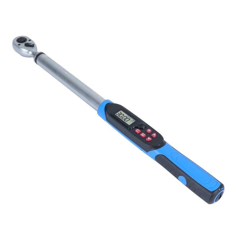 VOBOR Digital Torsionsschlüssel Präzise Steuerungsdatenspeicher Summer LED Light Warning Ergonomisch für Autos Motorräder Wartung von VOBOR