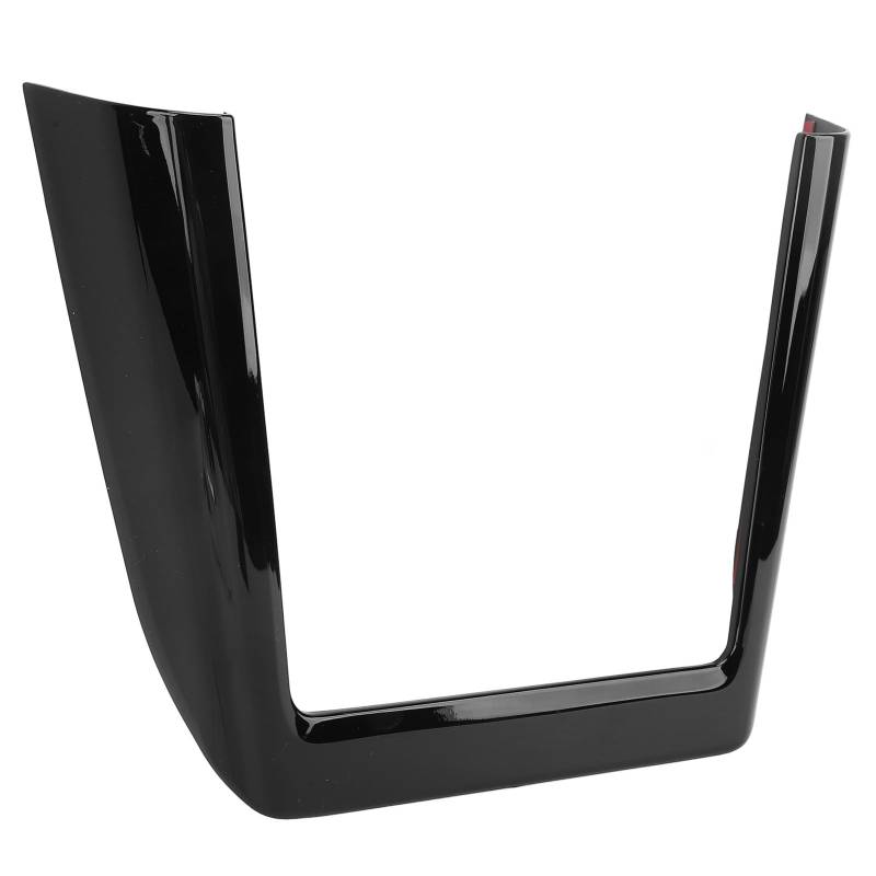 VOBOR -Mittelkonsolenverkleidung Abdeckung Bequemer Grip -Kee -Resistant Innenkonsole Dekorative Aufkleber für Fahrzeug (Helles Schwarz) von VOBOR