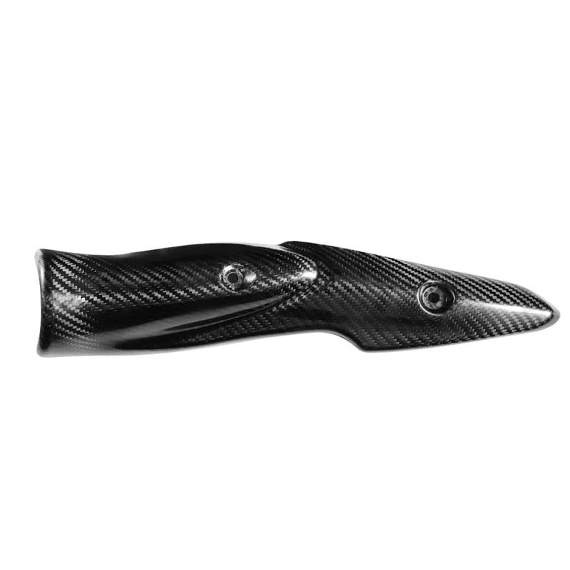VOBOR Motorrad Hitzeschild, Motorradauspuffanlage Carbon Fiber Hitzeschild Schalldämpferabdeckung Fit for Kawasaki Z900 17-19 von VOBOR