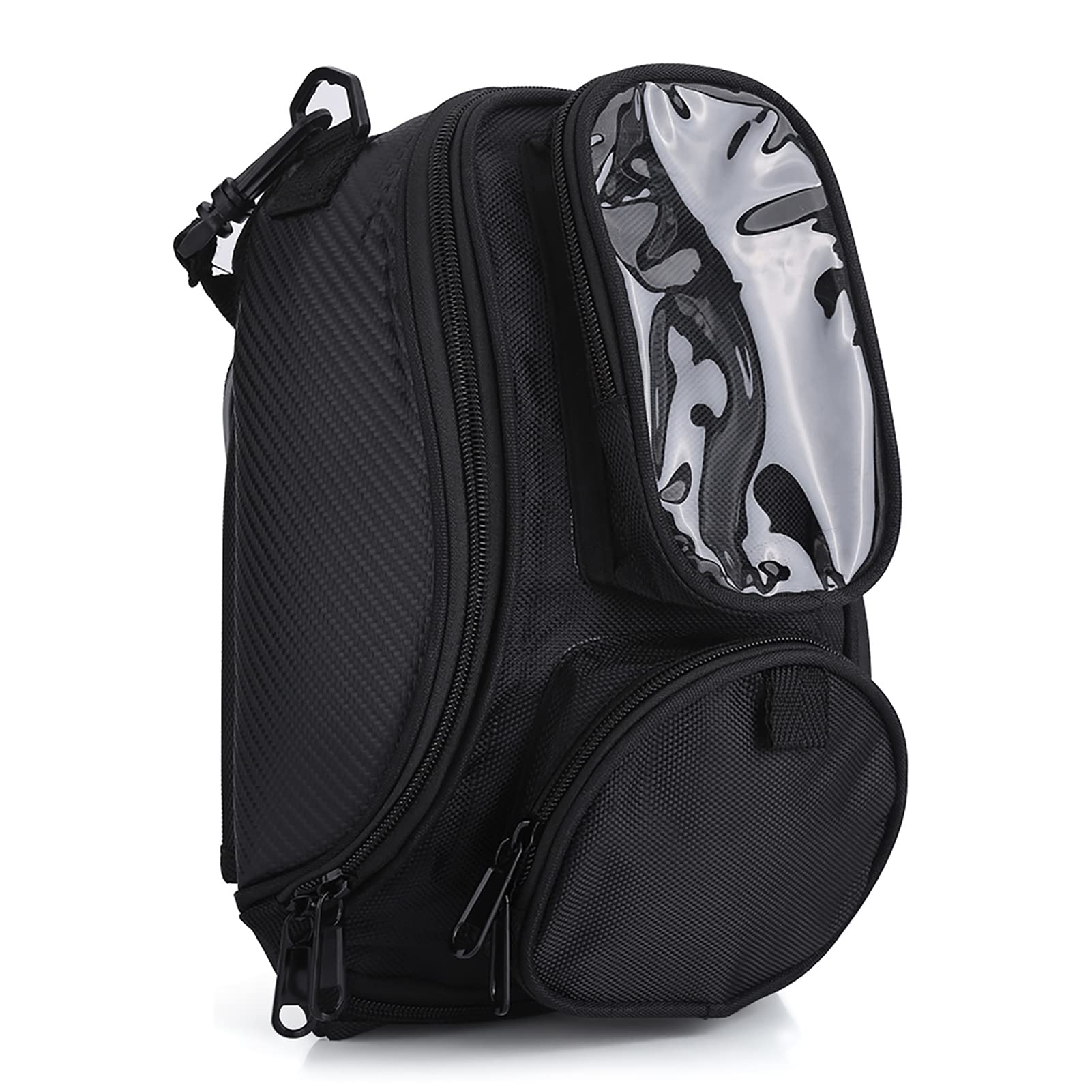 VOBOR Schwarz Universal Motorrad Motorrad Reiten Starker Magnetischer Wasserdichter Öl-Kraftstofftankrucksack VOBOR Schwarz Universal Motorrad Motorrad Reiten Starker Magnetischer Wasserdichter Öl-Kraftstofftankrucksack von VOBOR