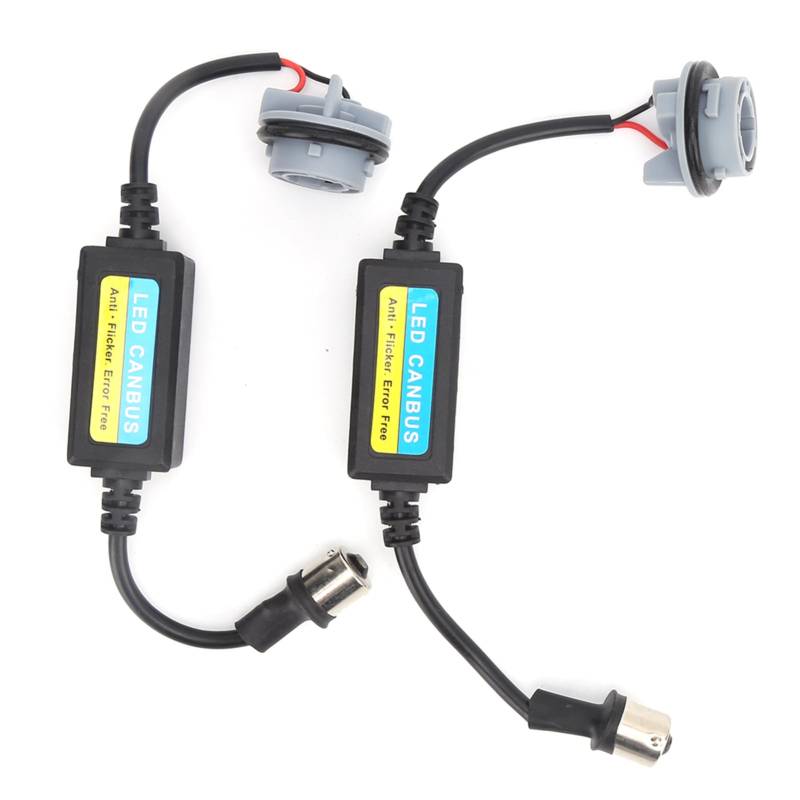 VOBor 2 Stück 1156 LED-Decoder-Lampe, Warnung, Canbus, Fehlerfrei, Unterdrückung, 12 V, Für Auto von VOBOR