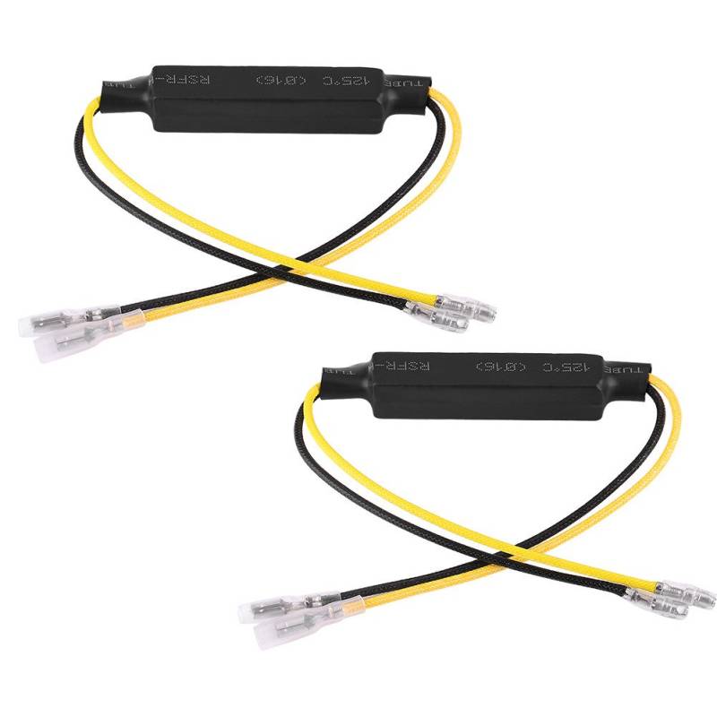 VOBOR Motorrad Widerstand LED Blinker,12v 21w LED Blinker Widerstand,led Blinker Widerstände 12v Moped Flash Fix Fehler Zubehör Blinker von VOBOR