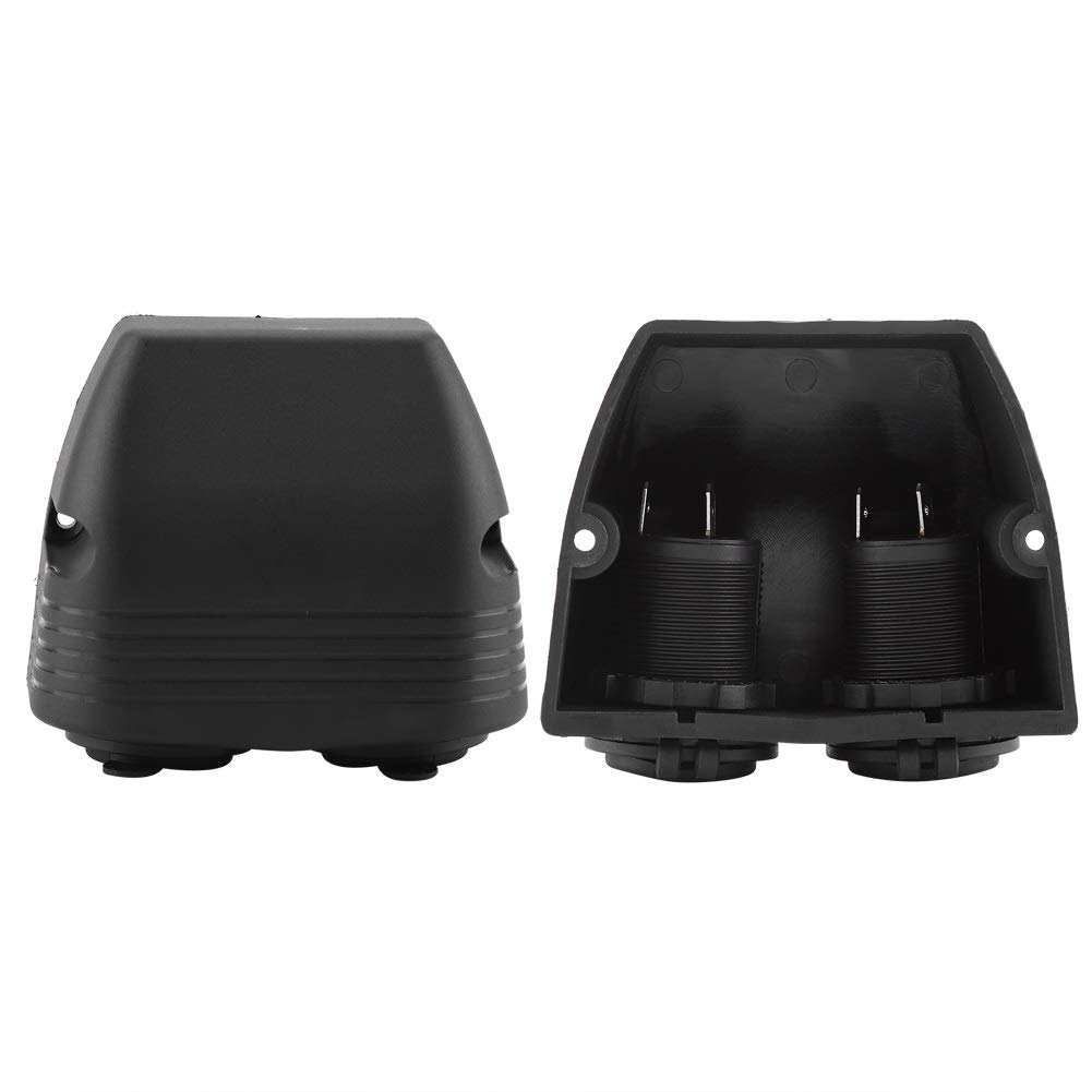 Zigarettensteckdose-12V-24V Dual Port Oberflächenmontage Steckdose für Motorrad Auto Boot Zigarettensteckdose-12V-24V Dual Port Oberflächenmontage Steckdose für Motorrad Auto Boot von VOBOR