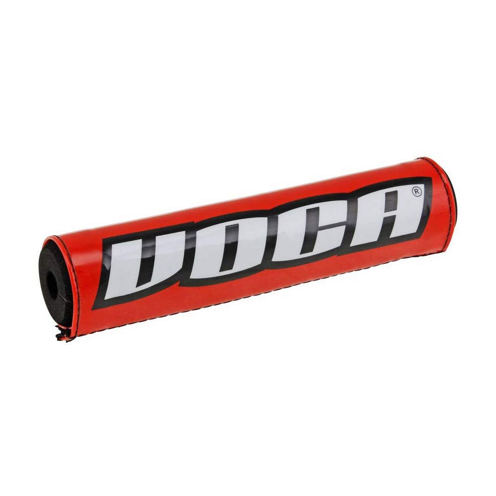 VOCA Lenkerpolster für Motocross, 250 mm, Rot, für Lenker mit Stange von VOCA