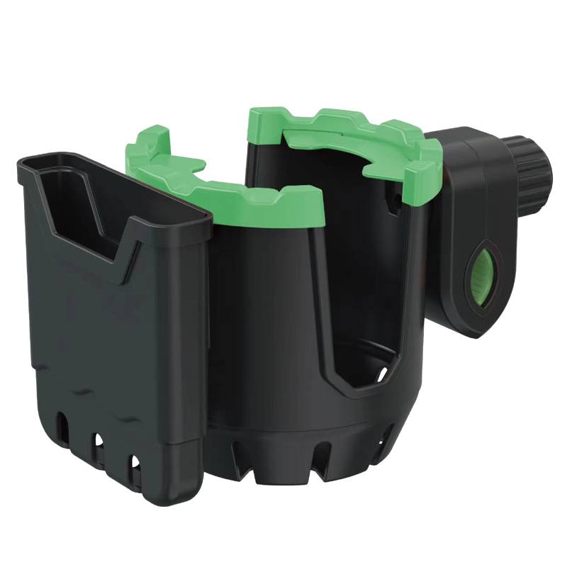 VOCUE Getränkehalter Kinderwagen Baby Milchflasche Unterstützung Kinderwagen Anti-Rutsch 2-in-1 Kaffeetassenständer Telefonhalter von VOCUE