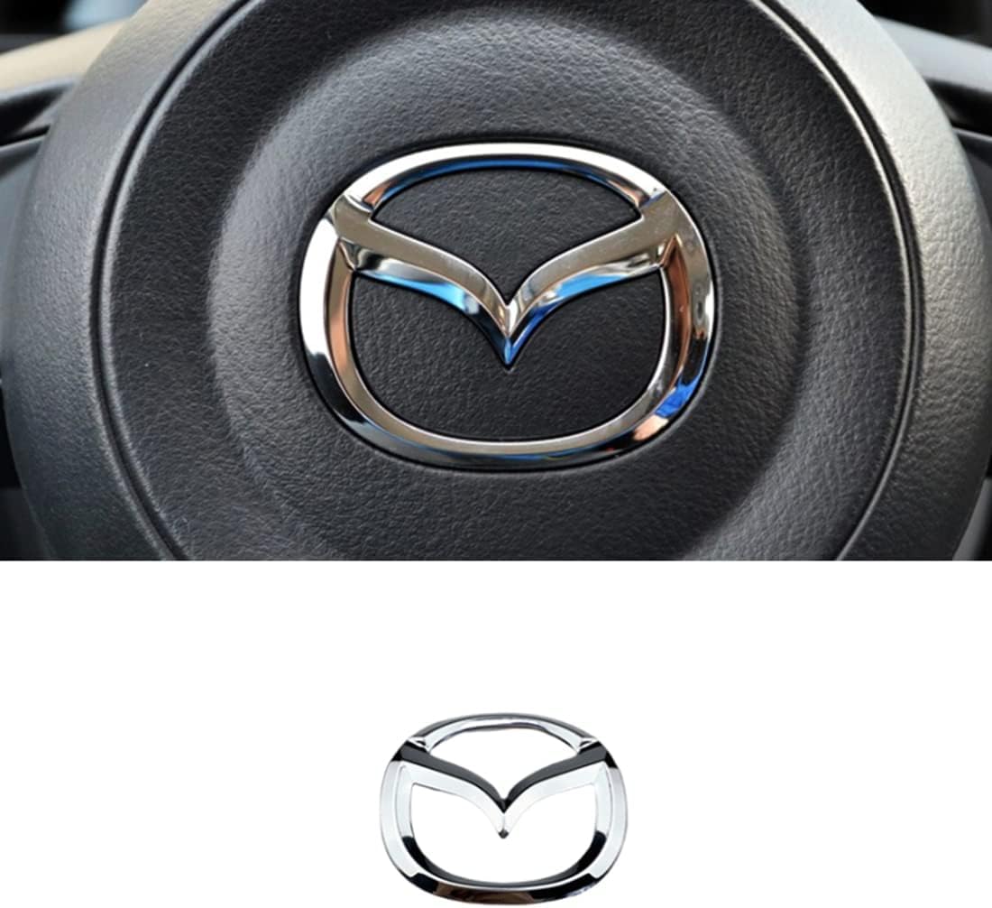 Auto Emblem Aufkleber für Mazda 3 Axela Atenza Cx-5 Cx3 Cx30 Mx5 Cx7, Auto Karosserie Buchstaben Emblem Aufkleber Abzeichen Aufkleber, Logo Abzeichen Dekoration Aufkleber Autozubehör,A von VOLBOZ
