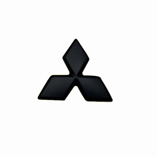 Auto Emblem Aufkleber für Mitsubishi Outlander Eclipse Cross ASX, Buchstaben Emblem Aufkleber, Auto Body Abzeichen Sticker, Logo Abzeichen Styling Dekorationsaufkleber Zubehör,A von VOLBOZ