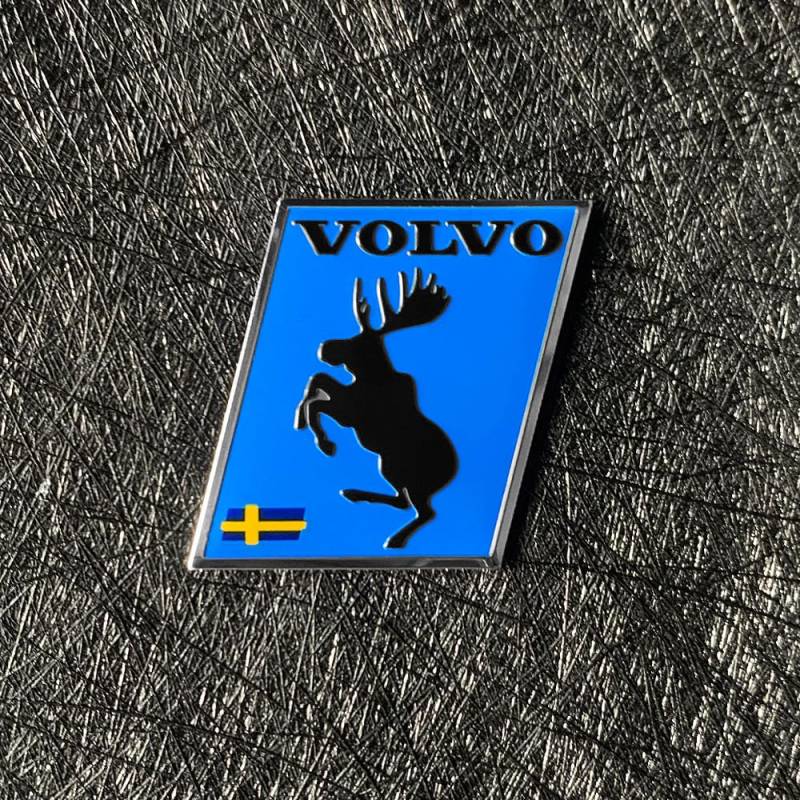 Auto Emblem Aufkleber für Volvo XC60 S90 XC90 S60 Polestar, Buchstaben Emblem Aufkleber, Auto Body Abzeichen Sticker, Logo Abzeichen Styling Dekorationsaufkleber Zubehör,F von VOLBOZ